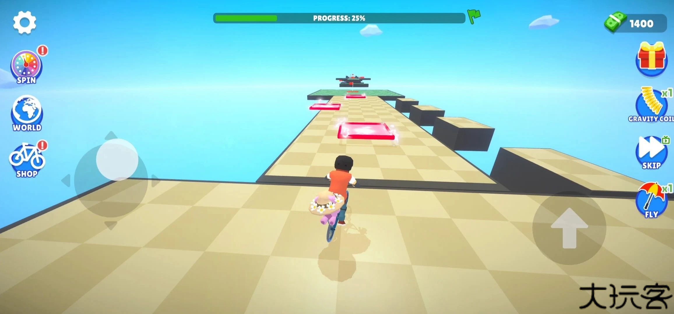 自行车跑酷挑战