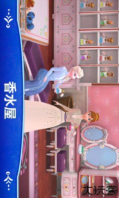 迪士尼冰雪奇缘皇家城堡