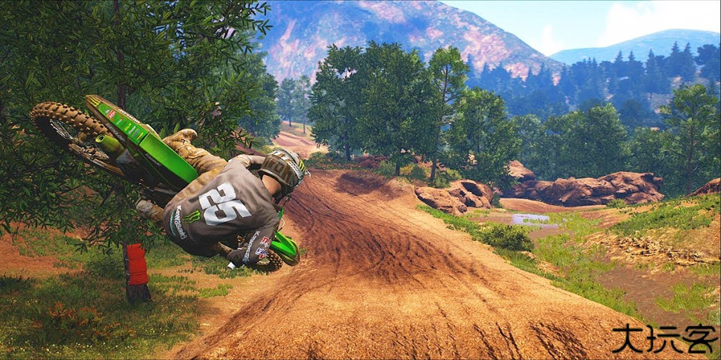 真实越野摩托车