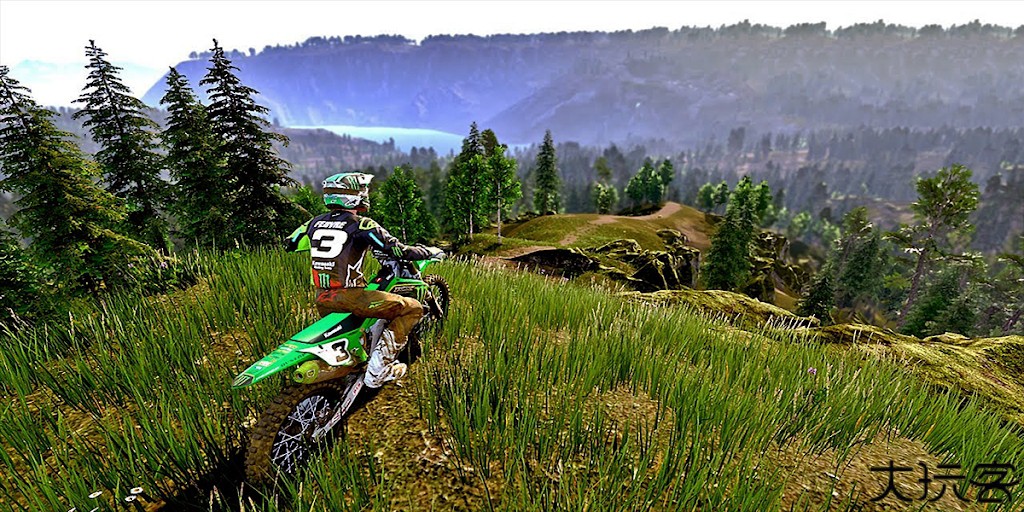 真实越野摩托车