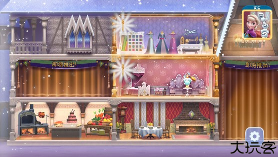 迪士尼冰雪奇缘皇家城堡