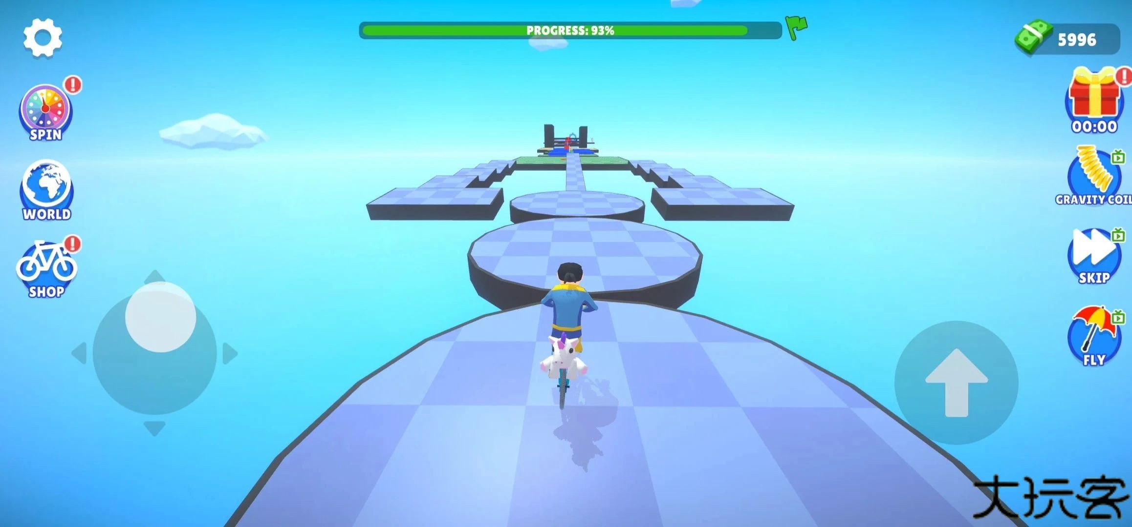 自行车跑酷挑战