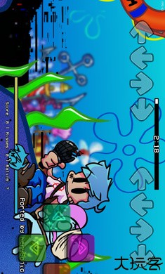 周五夜放克错误化海绵宝宝模组