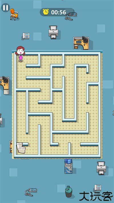 迷宫找厕所