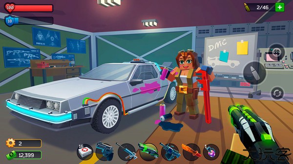 全民像素吃鸡战场