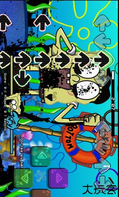 周五夜放克错误化海绵宝宝模组