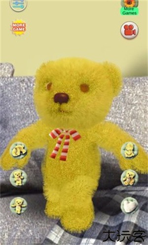 会说话的毛绒熊
