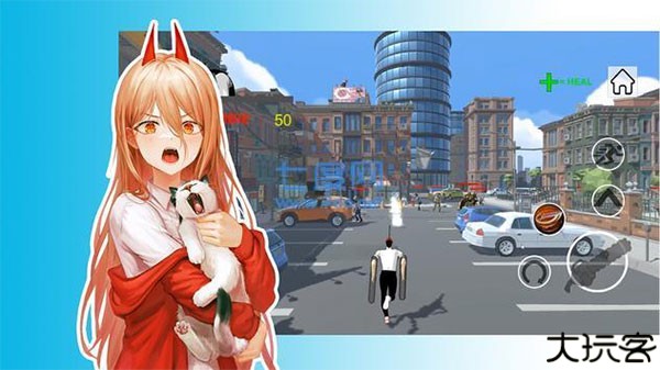 电锯人大战僵尸