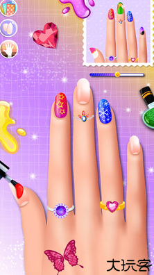 时尚少女美甲店
