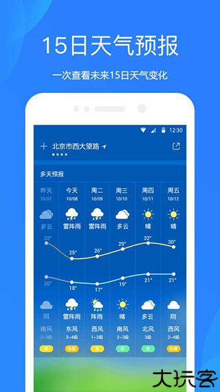 爱尚天气预报