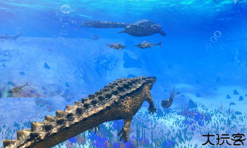 海底巨鳄模拟器