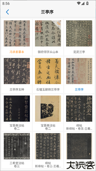 以观书法