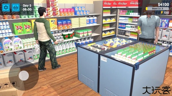 超市管理模拟器