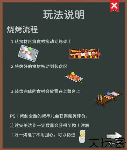 深夜的烧烤店