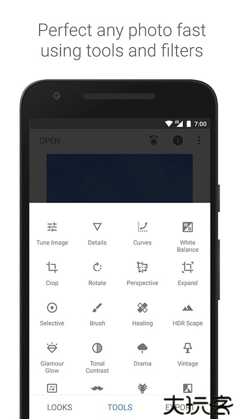 指划修图snapseed