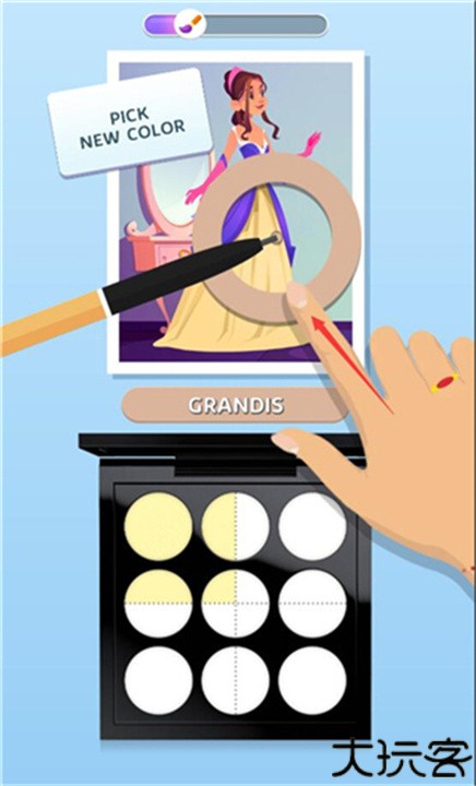 makeupkit眼影盒子