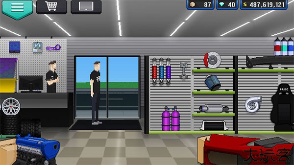 pixel car racer万匹马力版