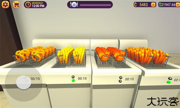 汉堡店模拟器