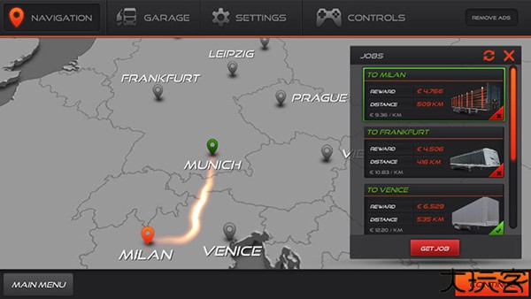 欧洲卡车模拟器2手机版