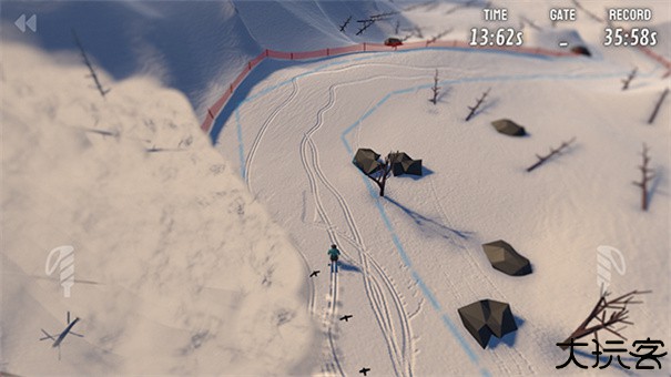 高山滑雪模拟器