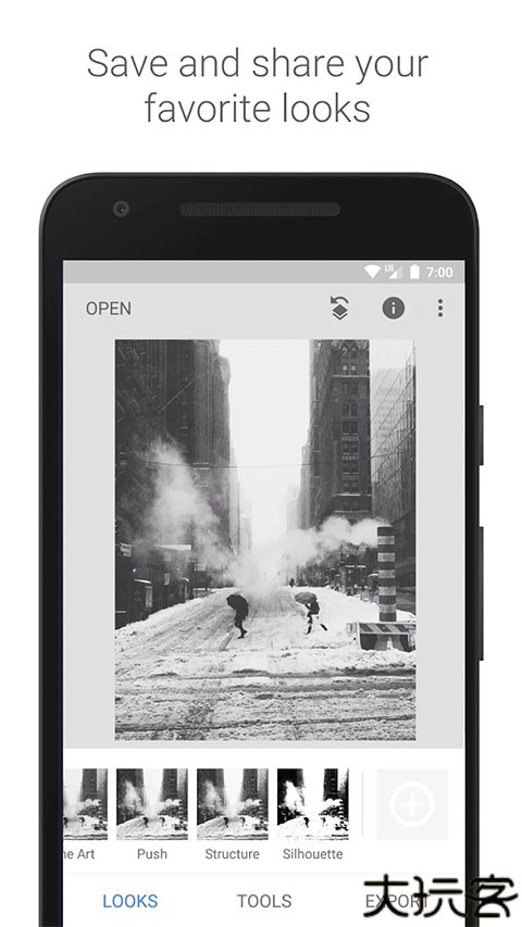 指划修图snapseed