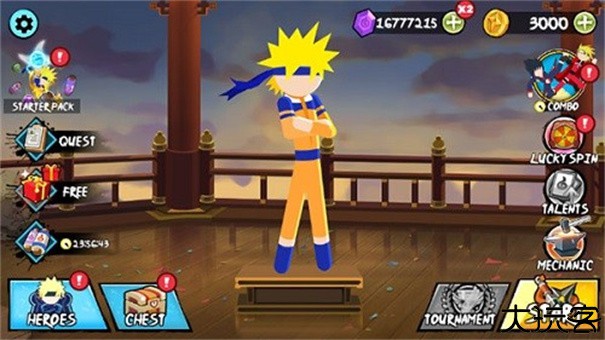 火柴人忍者大战