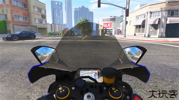 摩托赛车驾驶模拟器