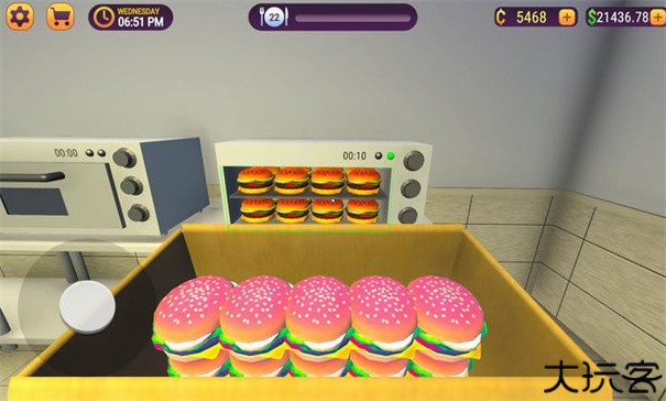 汉堡店模拟器