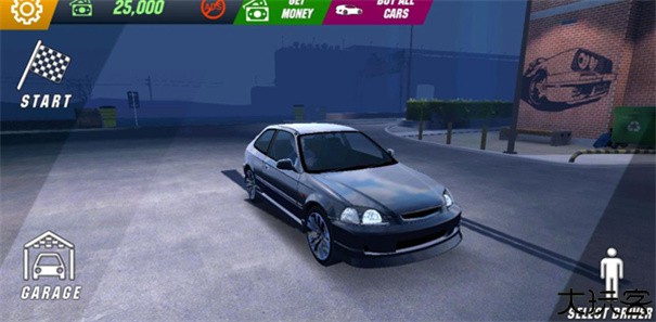 手动挡停车场奔驰模组