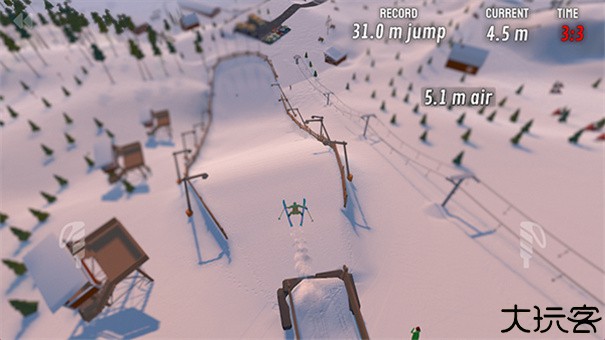 高山滑雪模拟器