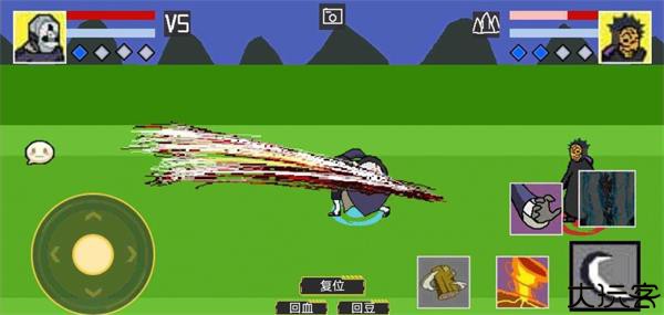 像素火影漂泊带土版