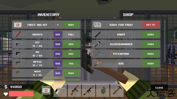 像素战斗僵尸突袭