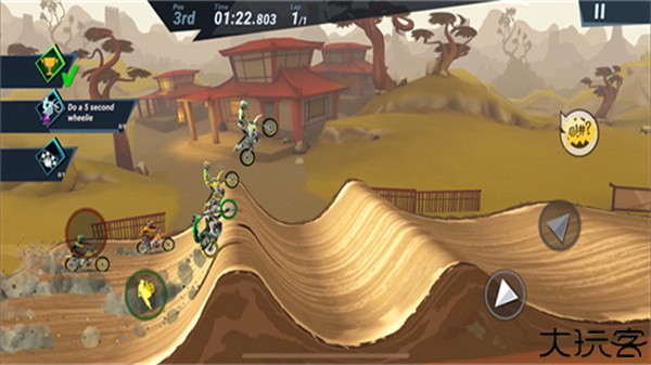 疯狂技能越野摩托车3