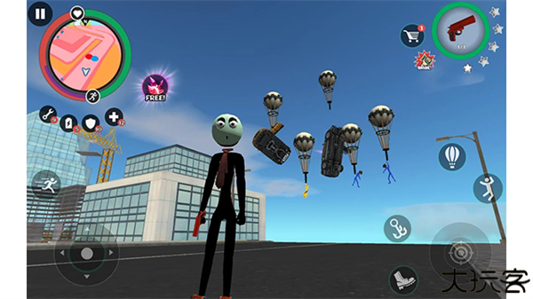 火柴人绳索英雄2