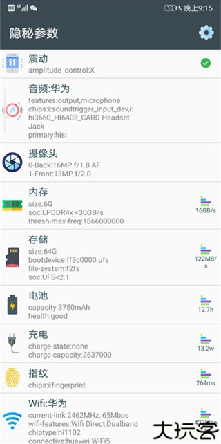 隐秘参数