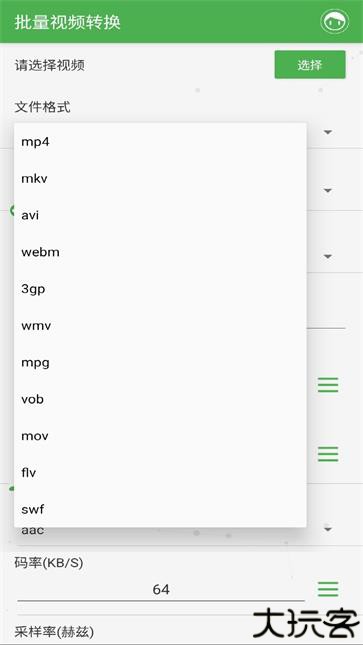 批量视频转换器