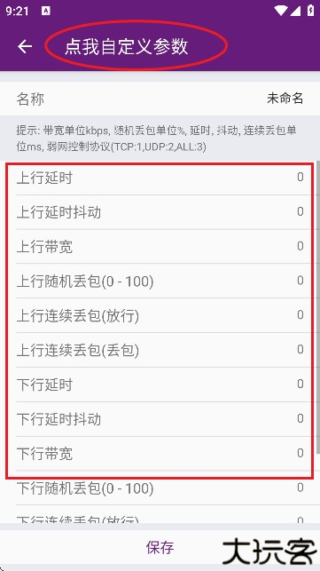 闪光盾弱网调试软件