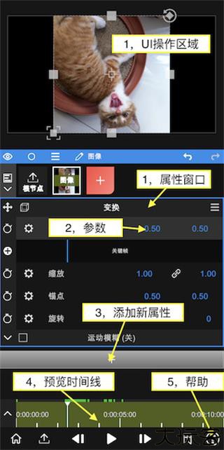 nodevideo剪辑