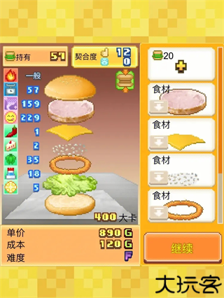 创意汉堡物语