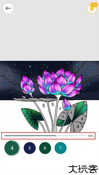 乐涂数字填色
