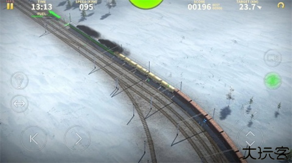 电动火车模拟器