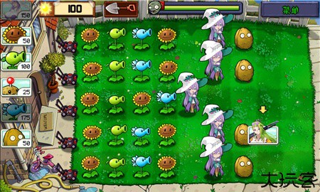 植物娘大战僵尸