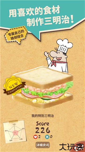 快乐三明治咖啡店