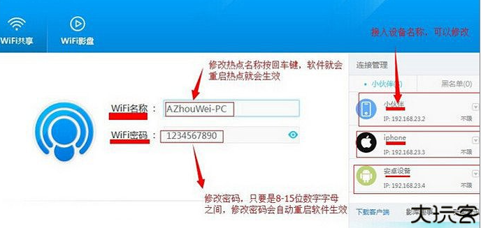 WiFi共享精灵
