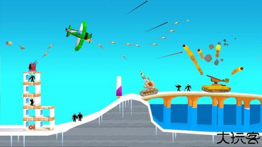 飞机空中轰炸机