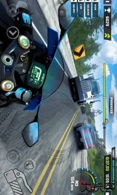 高速摩托模拟器