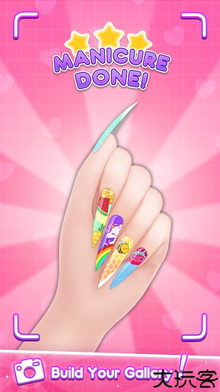 美甲沙龙时尚美甲