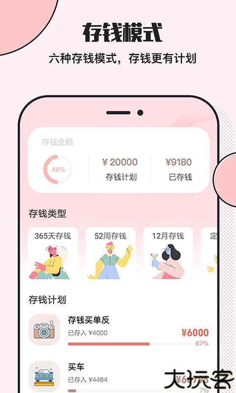 小猪存钱