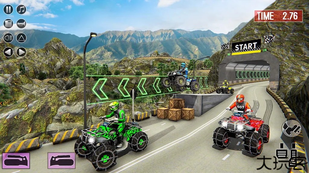 全地形四轮摩托3D