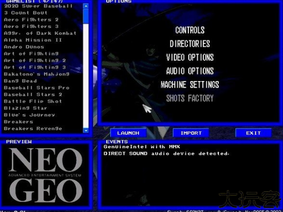 neogeo模拟器